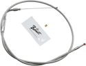 Barnett 102-30-30012-06 Stainless Clear-Coated Throttle Cable (+6in.) - sxspowersports