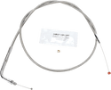 Barnett 102-30-30014-06 Stainless Clear-Coated Throttle Cable (+6in.) - sxspowersports