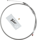 Barnett 102-30-30015 Stainless Clear-Coated Throttle Cable - sxspowersports