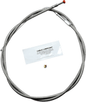 Barnett 102-30-30016-8 Stainless Clear-Coated Throttle Cable (+8in.) - sxspowersports