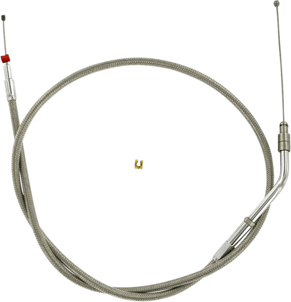 Barnett 102-30-30019 Stainless Clear-Coated Throttle Cable - sxspowersports