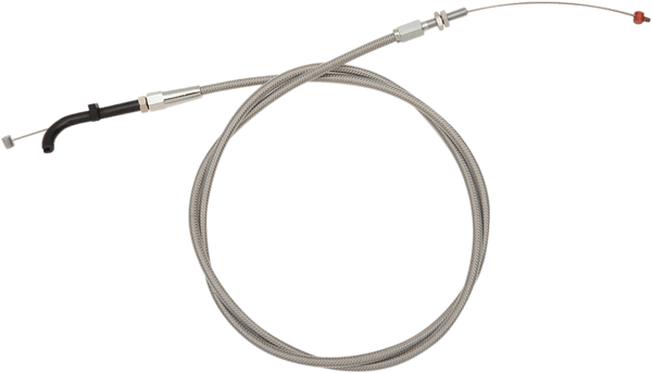 Barnett 102-30-30019 Stainless Clear-Coated Throttle Cable - sxspowersports