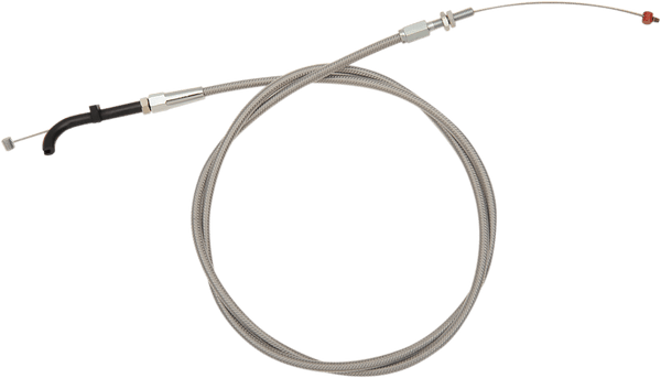 Barnett 102-30-30020-06 Stainless Clear-Coated Throttle Cable (+6in.) - sxspowersports