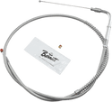 Barnett 102-30-30026-06 Stainless Clear-Coated Throttle Cable (+6in.) - sxspowersports