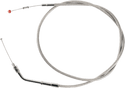 Barnett 102-30-40005-06 Stainless Clear-Coated Idle Cable (+6in.) - sxspowersports