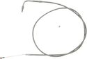 Barnett 102-30-40009-06 Stainless Clear-Coated Idle Cable (+6in.) - sxspowersports