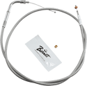 Barnett 102-30-40011-06 Stainless Clear-Coated Idle Cable (+6in.) - sxspowersports