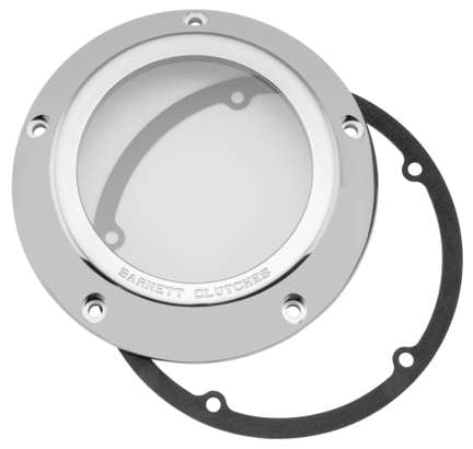 Barnett 343-30-43013 Clear Derby Cover - Chrome - sxspowersports