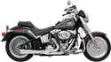Bassani Manufacturing 12122J Road Rage 2-Into-1 Short Megaphone Exhaust System - Black - sxspowersports