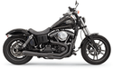 Bassani Manufacturing 1D32RB Road Rage II Mega Power 2-Into-1 Exhaust System - Black - sxspowersports