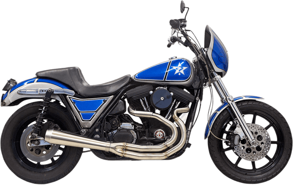 Bassani Manufacturing 1D3SS Road Rage 3-Stepped 2-Into-1 Exhaust System - sxspowersports