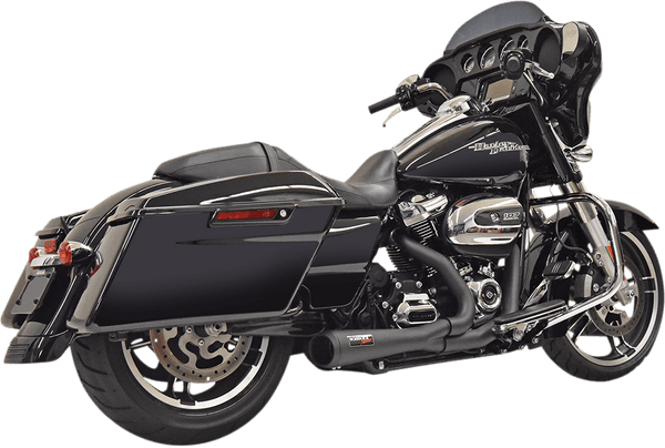 Bassani Manufacturing 1F42R Short Road Rage 2-Into-1 Exhaust System - Chrome - sxspowersports