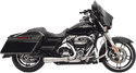 Bassani Manufacturing 1F42R Short Road Rage 2-Into-1 Exhaust System - Chrome - sxspowersports