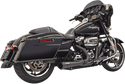 Bassani Manufacturing 1F42SS Short Road Rage 2-Into-1 Exhaust System - Stainless Steel - sxspowersports