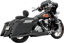 Bassani Manufacturing 1F59RB Pseudo Left Side Road Rage II B1 Muffler - Black Ceramic with Black End Cap - sxspowersports