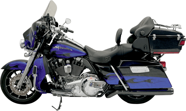 Bassani Manufacturing 1F59RB Pseudo Left Side Road Rage II B1 Muffler - Black Ceramic with Black End Cap - sxspowersports