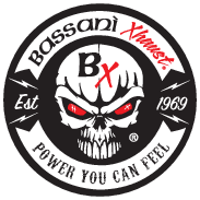 Bassani Manufacturing 1F740 4in. Quick Change Slip-Ons - Chrome - sxspowersports
