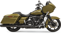 Bassani Manufacturing 1F740B 4in. Quick Change Slip-Ons - Black - sxspowersports