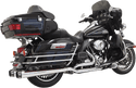 Bassani Manufacturing 1F76R True Dual Down Under System with Straight Can Mufflers - Chrome - sxspowersports
