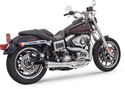 Bassani Manufacturing 1S12RB Road Rage II Mega Power Exhaust System - Short Black Megaphone with Black Fluted End Cap - sxspowersports