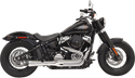 Bassani Manufacturing 1S62R Road Rage III Exhaust System - Chrome with Full Chrome Heat Shields - sxspowersports