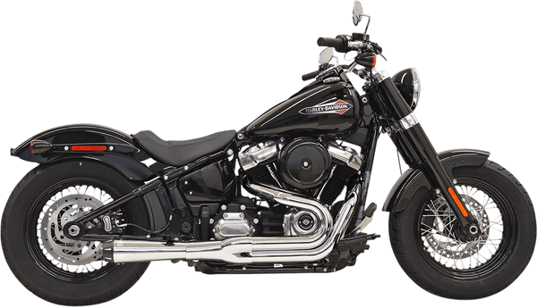 Bassani Manufacturing 1S62RB Road Rage III Exhaust System - Black with Full Black Heat Shields - sxspowersports