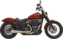 Bassani Manufacturing 1S62SS Road Rage III 2-Into-1 Exhaust System - Stainless with Partial Stainless Steel Heat Shields - sxspowersports