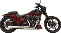 Bassani Manufacturing 1S62SS Road Rage III 2-Into-1 Exhaust System - Stainless with Partial Stainless Steel Heat Shields - sxspowersports