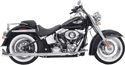 Bassani Manufacturing 1S66E-30 True Duals with 30in. Fishtail Muffler with Baffle - sxspowersports