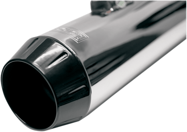 Bassani Manufacturing 1S91R Road Rage 2-Into-1 Exhaust System - Chrome with Full Chrome Heat Shields - sxspowersports