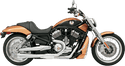 Bassani Manufacturing 1V22JB Road Rage 2:1 Short Megaphone Exhaust System - Black - sxspowersports
