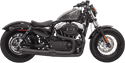 Bassani Manufacturing 1X32RB Road Rage II Mega Power Exhaust System - Black - sxspowersports
