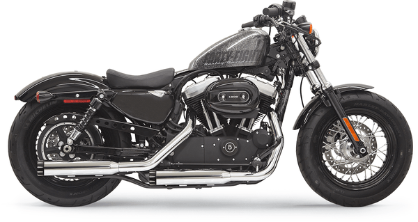 Bassani Manufacturing BE30Q Grooved Billet End Cap for 3in. Firepower Slip-Ons - Black - sxspowersports