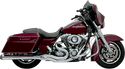 Bassani Manufacturing FLH-757 B4 Straight Exhaust System - Chrome - sxspowersports