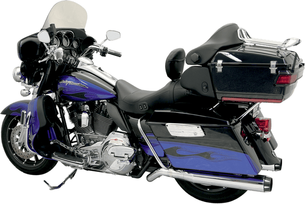Bassani Manufacturing FLH-757 B4 Straight Exhaust System - Chrome - sxspowersports