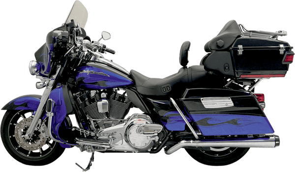 Bassani Manufacturing FLH-767B Road Rage II Mega Power Exhaust System - Black Ceramic - sxspowersports
