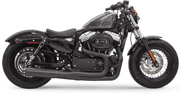 Bassani Manufacturing HS-1XR8R Heat Shields for Road Rage 2-Into-1 B1 Exhaust System - Black - sxspowersports