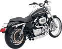 Bassani Manufacturing XL-325F Pro Street Exhaust System - Slash Cut - Chrome - sxspowersports