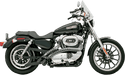 Bassani Manufacturing XL4-FF12CLB Radial Sweepers Exhaust System - Black Ceramic - sxspowersports