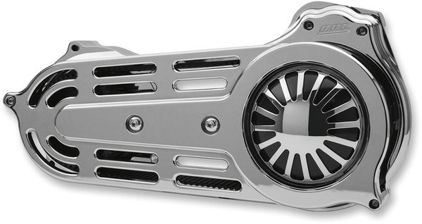 Belt Drives Ltd EV-725C 2in. Belt Drive Kit with Changeable Domes - Chrome - sxspowersports