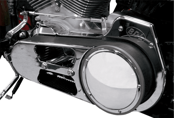 Belt Drives Ltd EVO-8SB 2-3/4in. Open Belt Drive - Black Anodized - sxspowersports