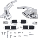 Belt Drives Ltd GMA-FC-200P Forward Controls - Flat Surface - Polished - sxspowersports