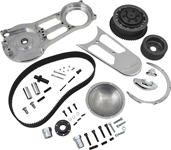 Belt Drives Ltd SH-500 2in. Open Belt Drive - Polished - sxspowersports