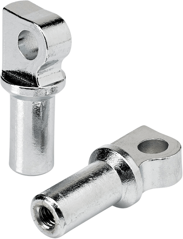 Biltwell Inc. 7002-201-02 Mushman Footpegs - Black Electroplated - sxspowersports