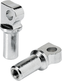 Biltwell Inc. 7002-302-03 Mushman Footpegs - Raw Polished - sxspowersports
