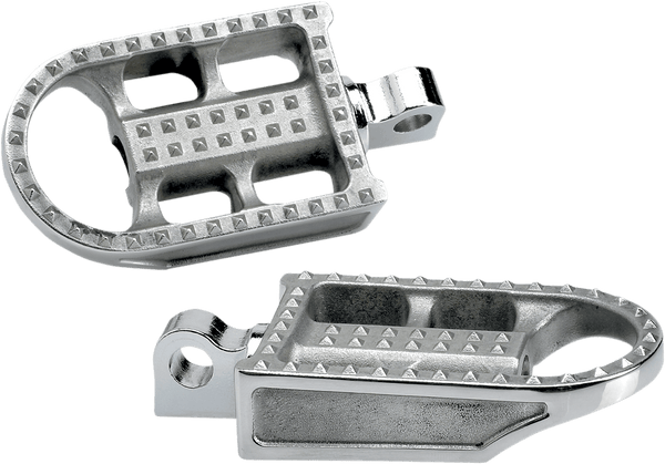 Biltwell Inc. 7002-302-03 Mushman Footpegs - Raw Polished - sxspowersports