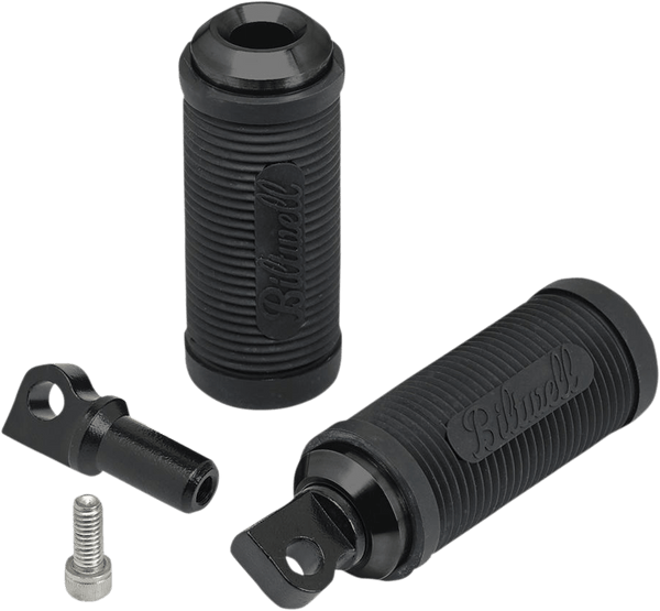 Biltwell Inc. 7004-204-02 Norman Footpegs - Black - sxspowersports