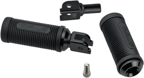 Biltwell Inc. 7004-204-02 Norman Footpegs - Black - sxspowersports