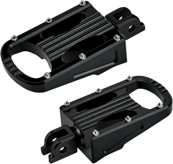 Biltwell Inc. 7006-303-03 Punisher Driver Footpegs - Polished - sxspowersports