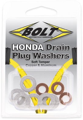 BOLT DPWM6.M8-H CRF Drain Plug Washer Kit - sxspowersports
